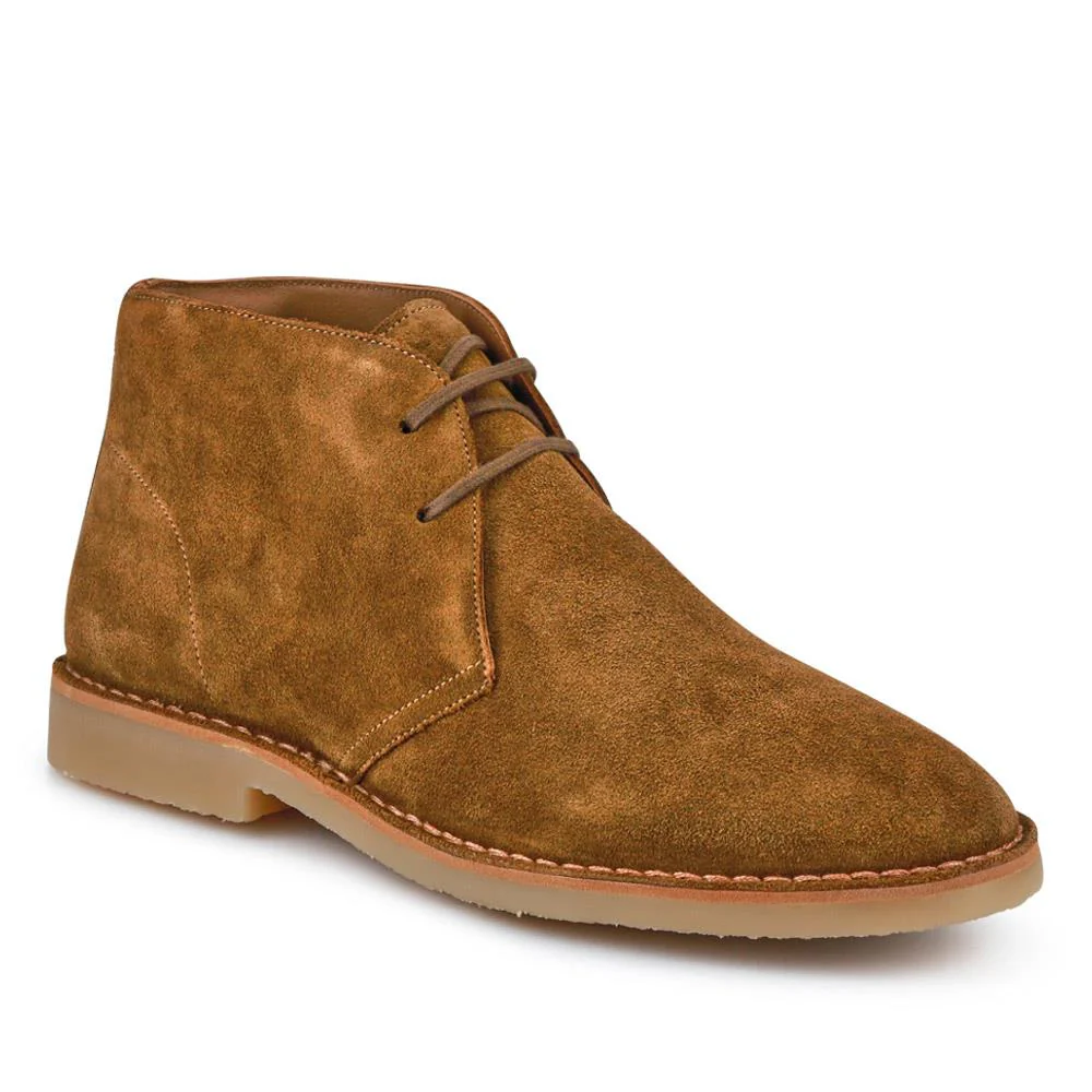 Desert1 Leather Chukka Boots - DESERT1 / 325 926 - Tan Suede