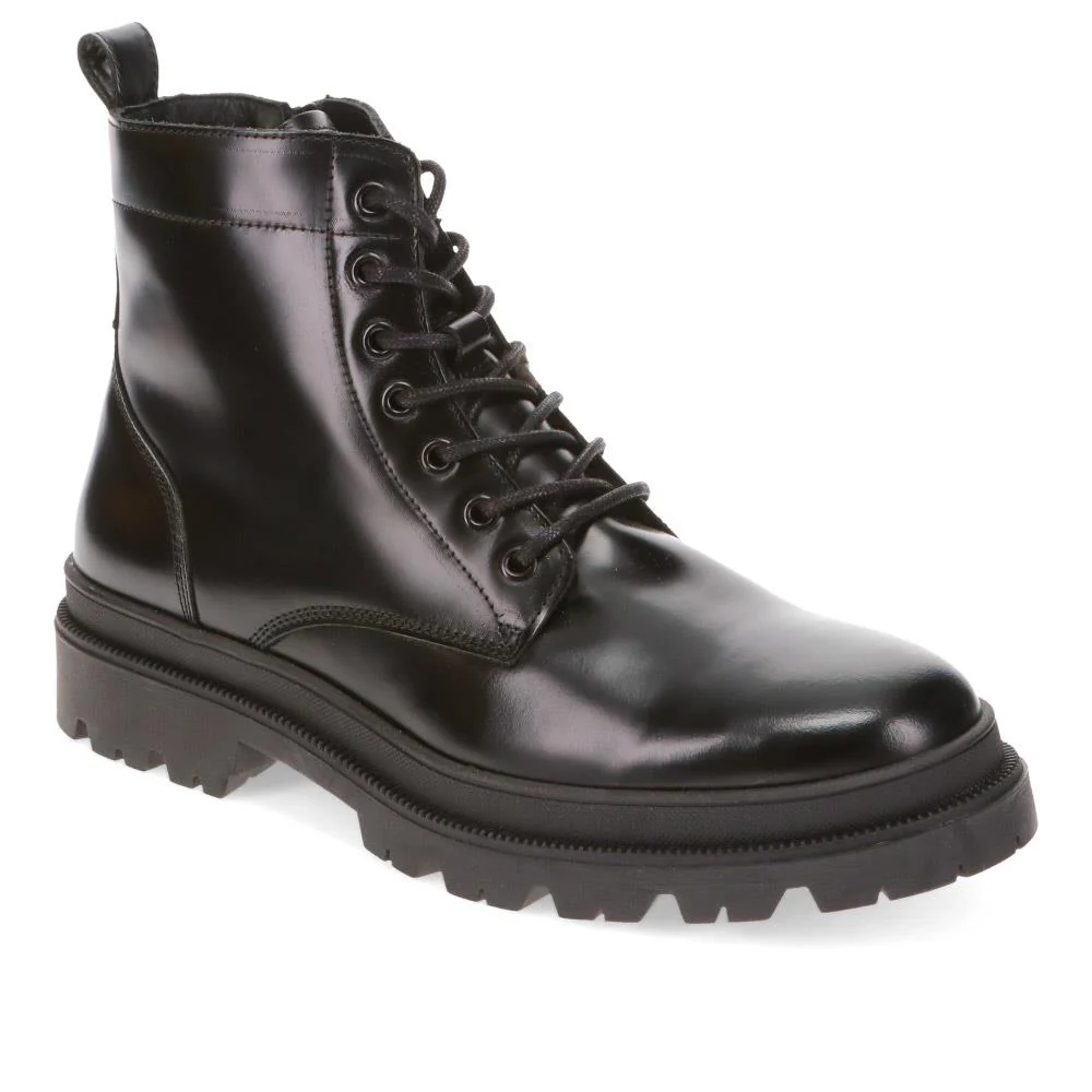Dewsbury Lace-Up Boots  - DEWSBURY / 326 627 - Black