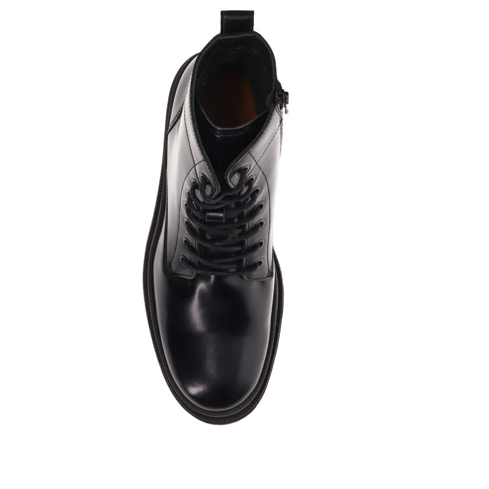 Dewsbury Lace-Up Boots  - DEWSBURY / 326 627 - Black - Image 4