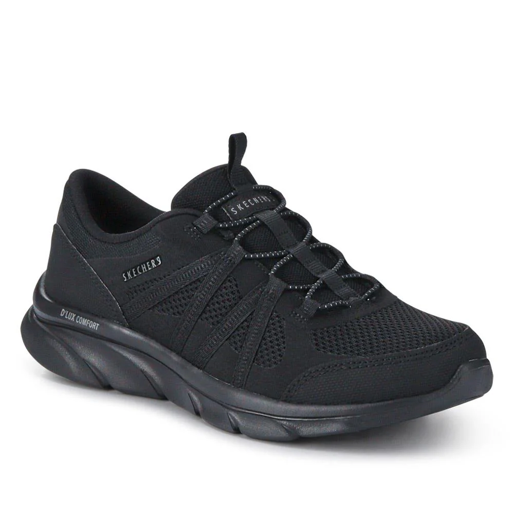 D'lux Comfort - Surreal Ladies Trainers - SKE41062 / 326 738 - Black