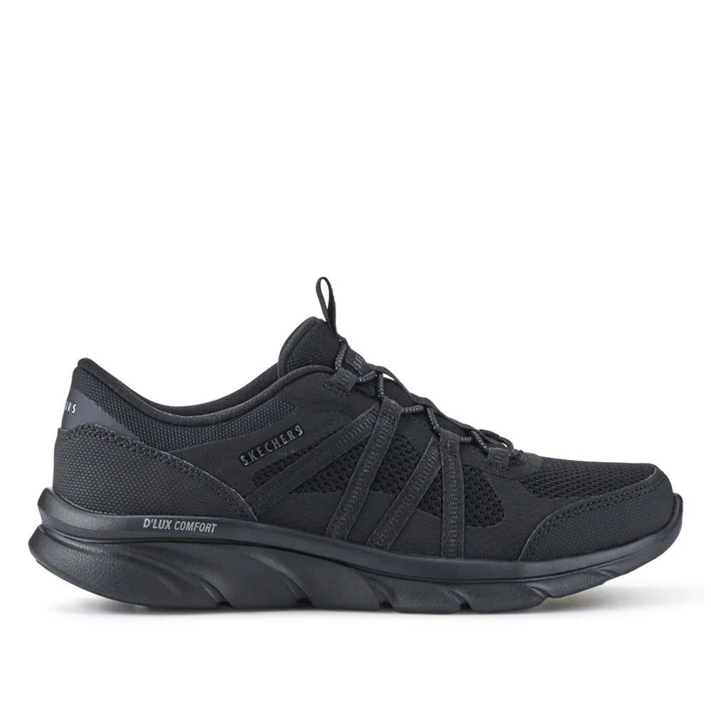 D'lux Comfort - Surreal Ladies Trainers - SKE41062 / 326 738 - Black - Image 2