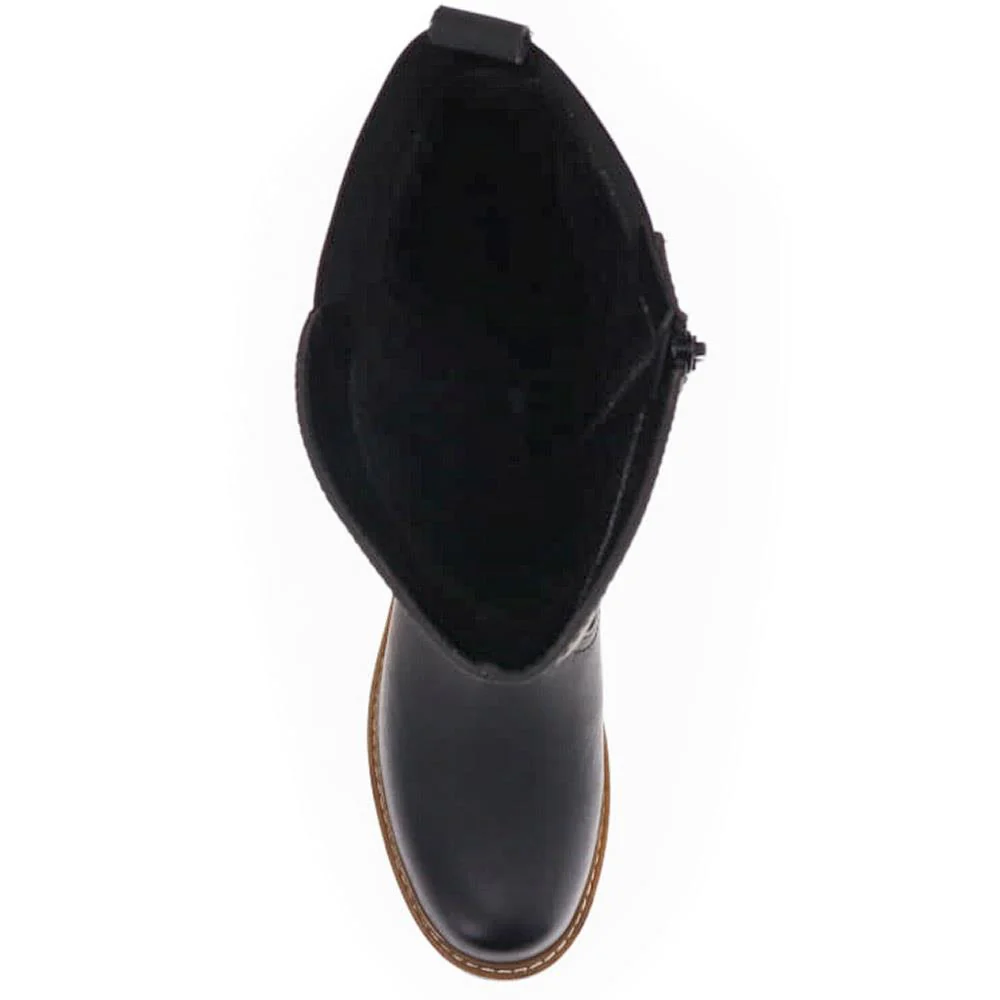 Dual-Buckle Long Boots - PINYI40005 / 326 150 - Black - Image 3