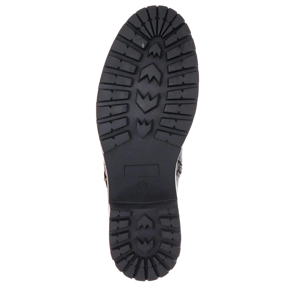 Dual-Buckle Long Boots - PINYI40005 / 326 150 - Black - Image 5