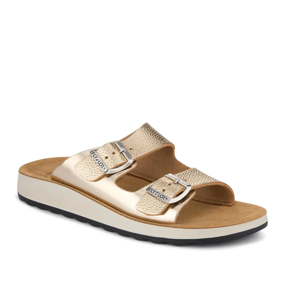 Dual-Buckle-Strapped Mule Sandals - FLY41019 / 326 665 - Image 2