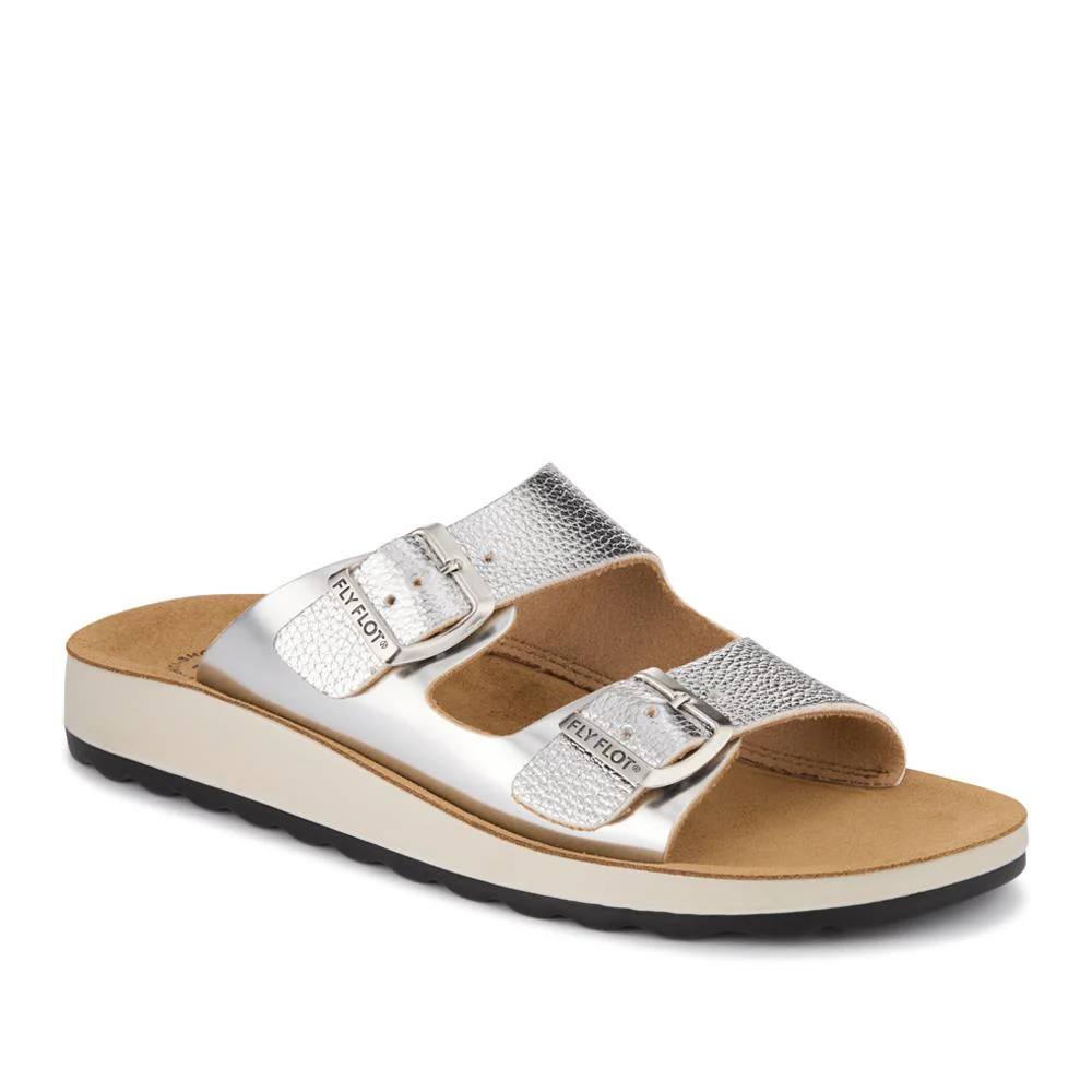 Dual-Buckle-Strapped Mule Sandals - FLY41019 / 326 665
