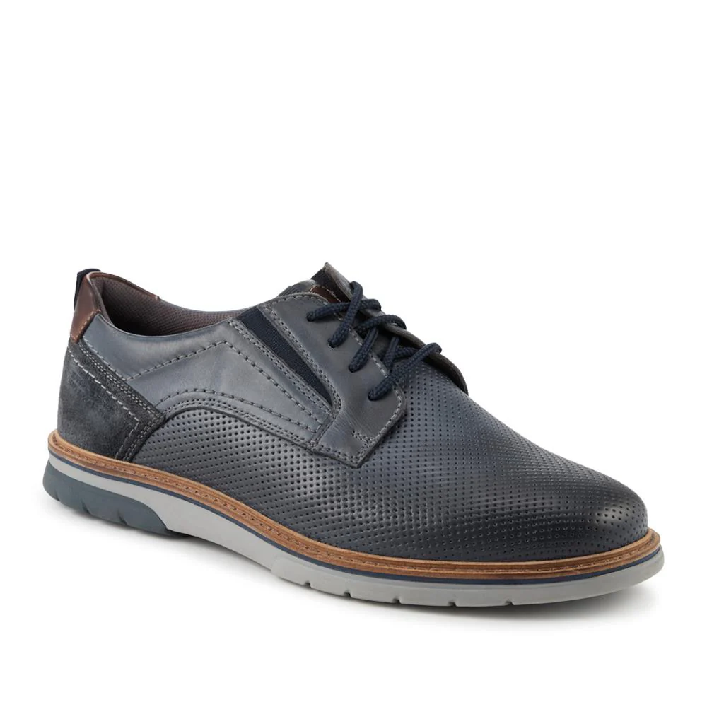 Dual-Fasten Leather Shoes - PARK41042 / 327 262