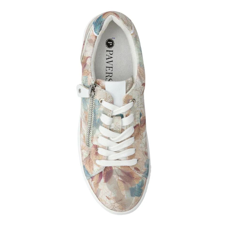 Dual-Fasten Platform Trainers - WBINS41005 / 327 106 - Floral - Image 4