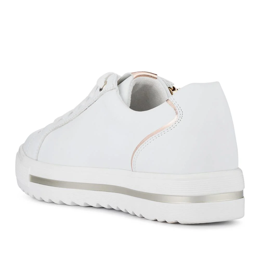 Dual-Fasten Platform Trainers - WBINS41005 / 327 106 - White - Image 3