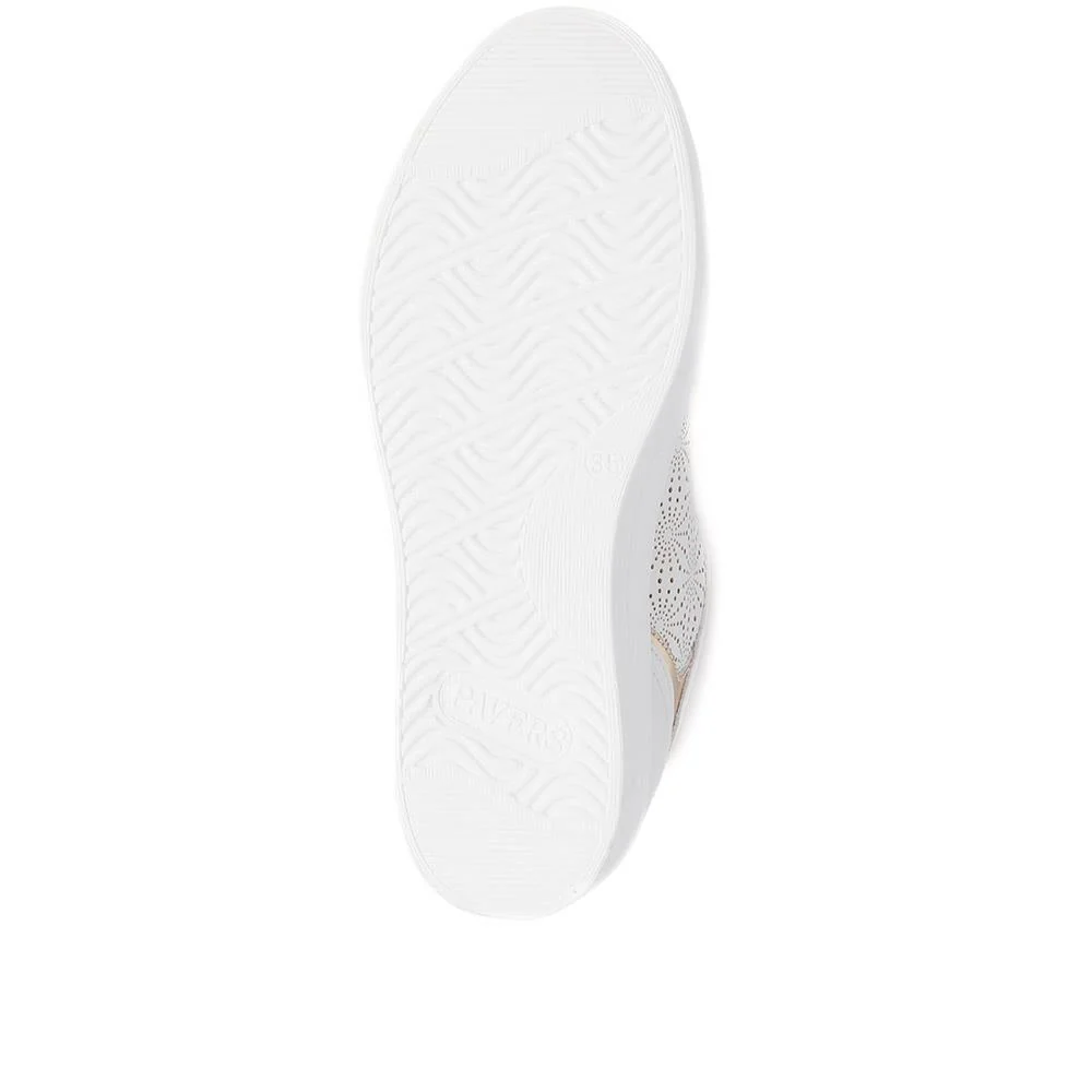 Dual-Fasten Trainers - WBINS39005 / 324 928 - White - Image 4