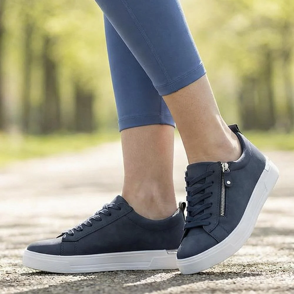Dual-Fasten Trainers - WBINS39007 / 324 929 - Navy - Image 2
