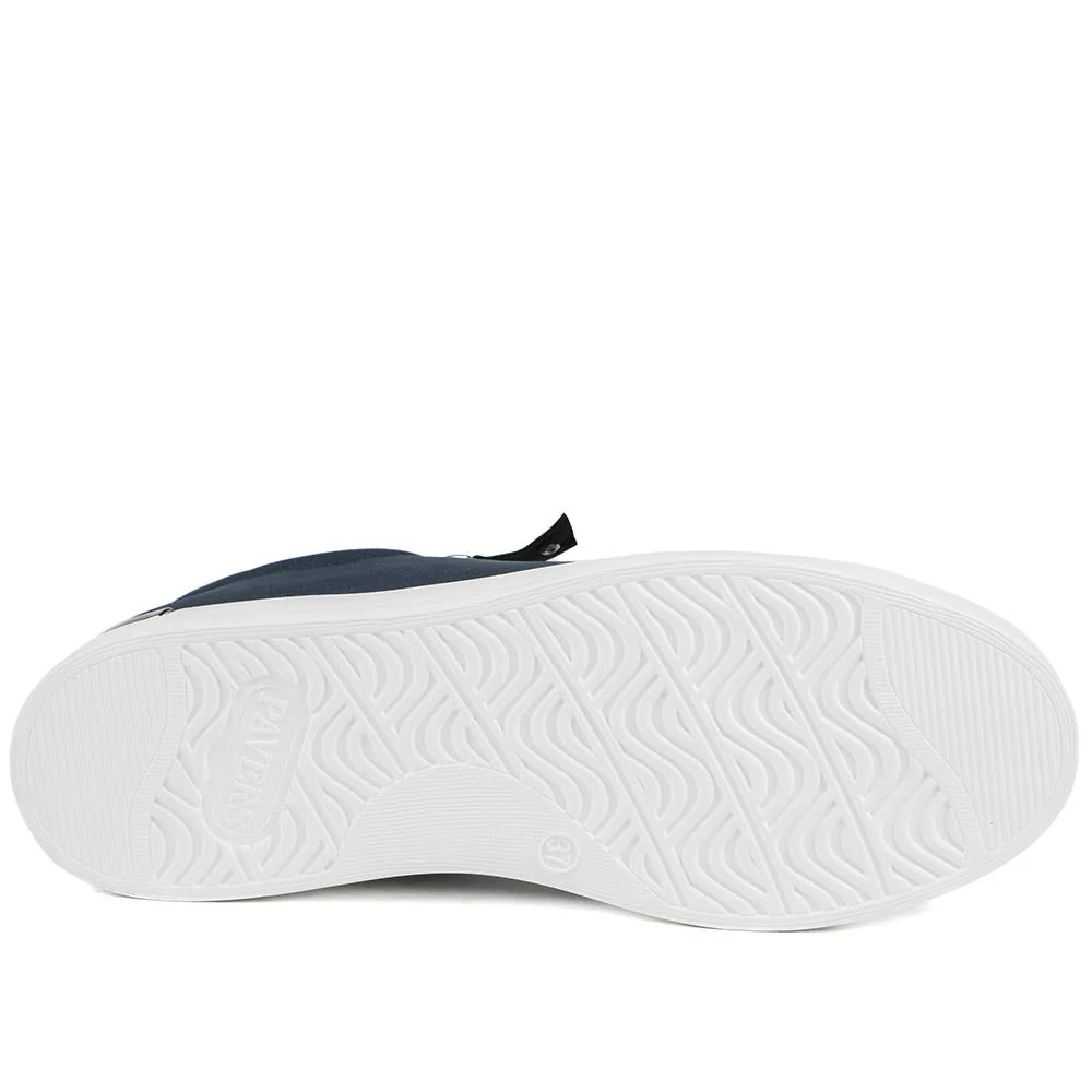 Dual-Fasten Trainers - WBINS39007 / 324 929 - Navy - Image 7