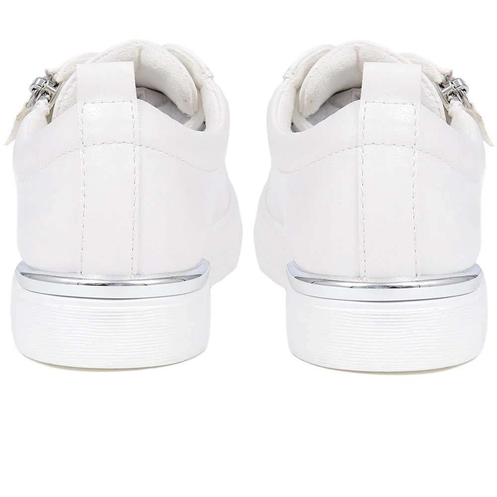 Dual-Fasten Trainers - WBINS39007 / 324 929 - White - Image 3