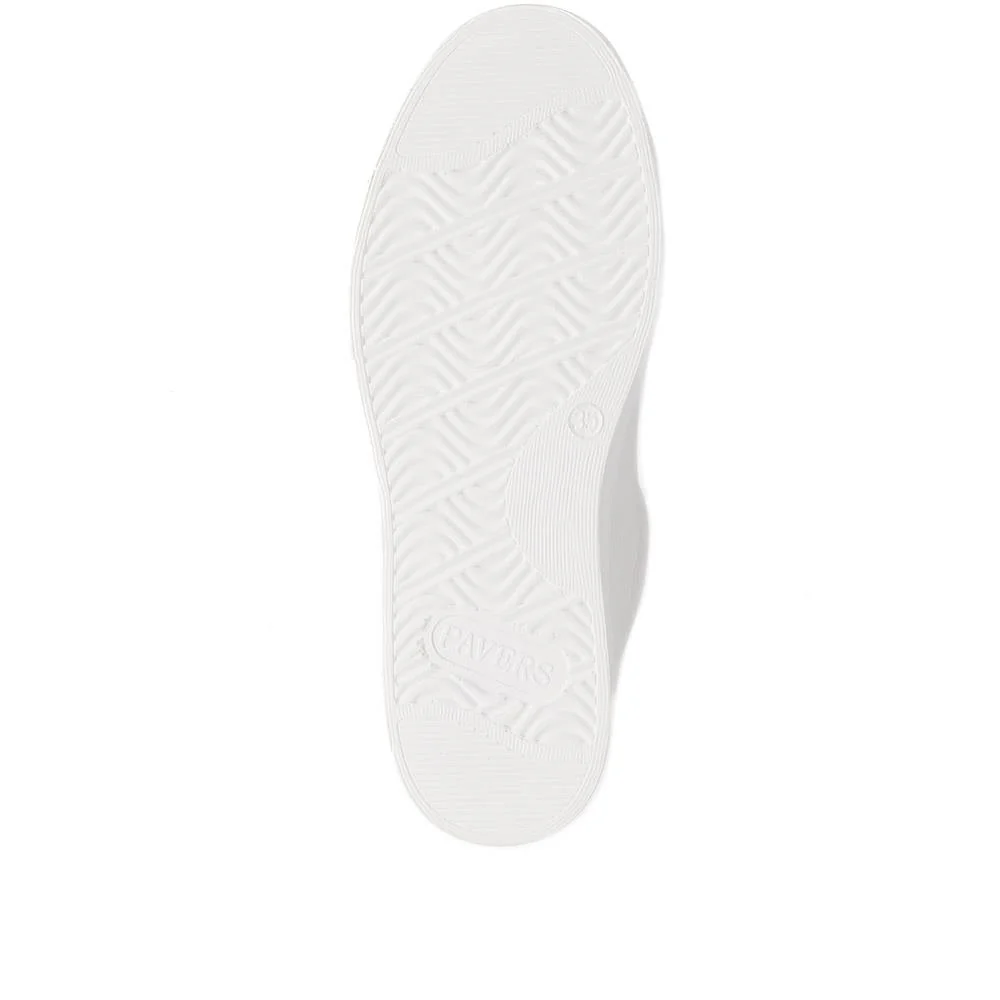 Dual-Fasten Trainers - WBINS39007 / 324 929 - White - Image 4