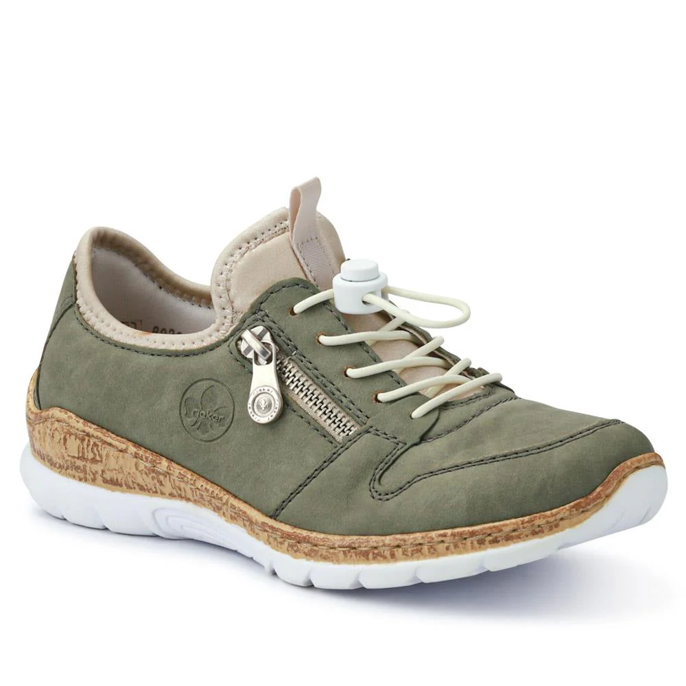Dual-Fastening Memory-Foam Trainers - RKR41517 / 326 833 - Green