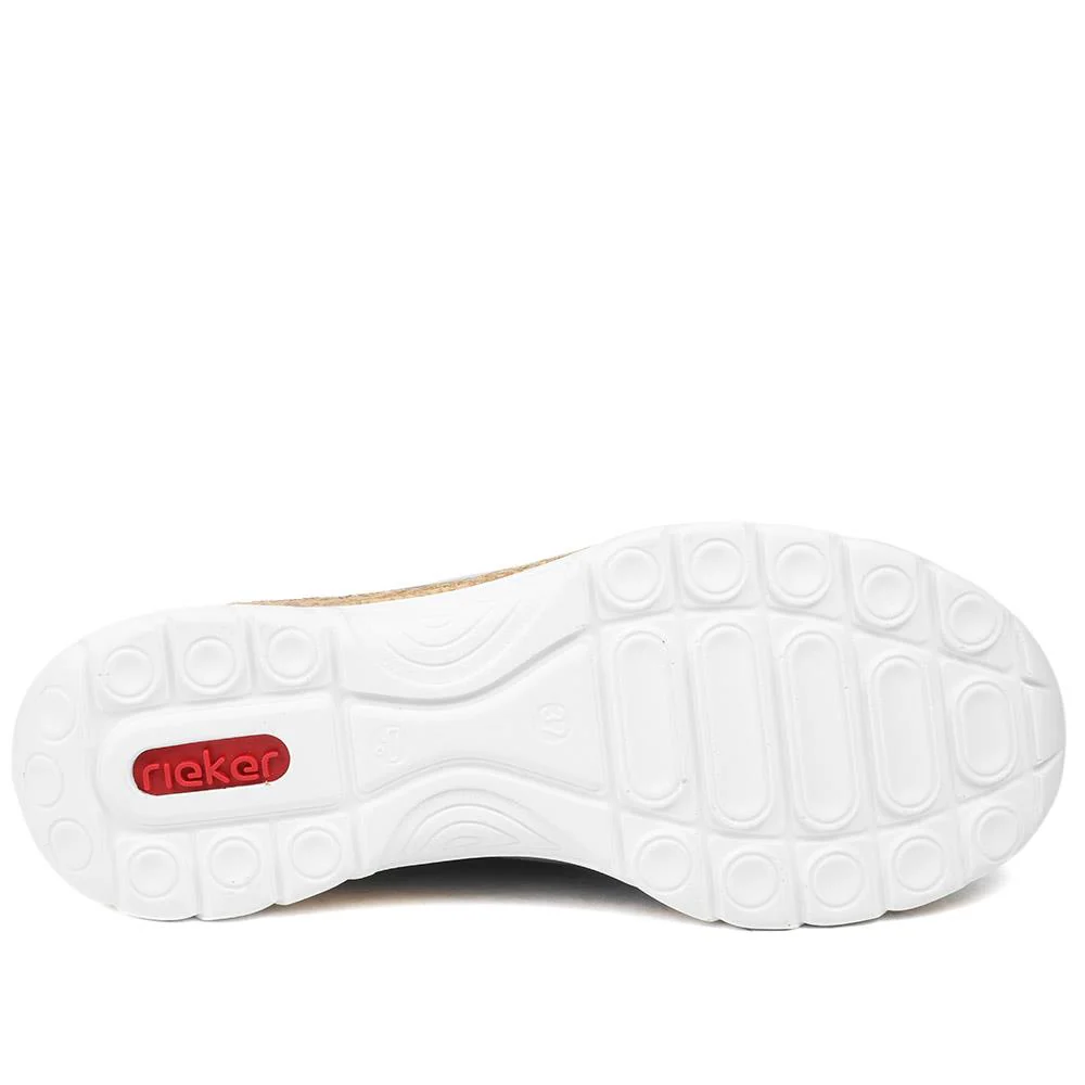 Dual-Fastening Memory-Foam Trainers - RKR41517 / 326 833 - Blue - Image 5