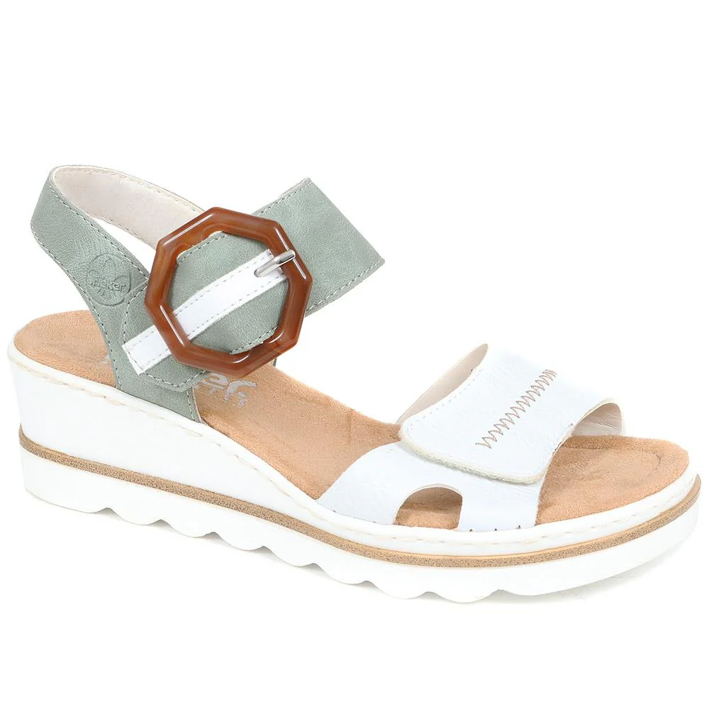 Dual-Fitting Wedge Sandals - RKR33521 / 319 715