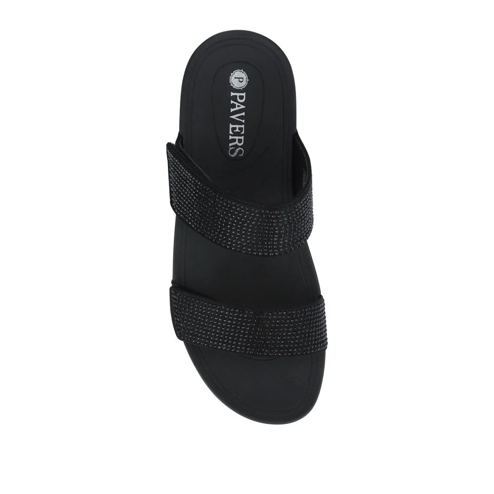Dual-Strap Mules - BAIZH41013 / 327 298 - Black - Image 4