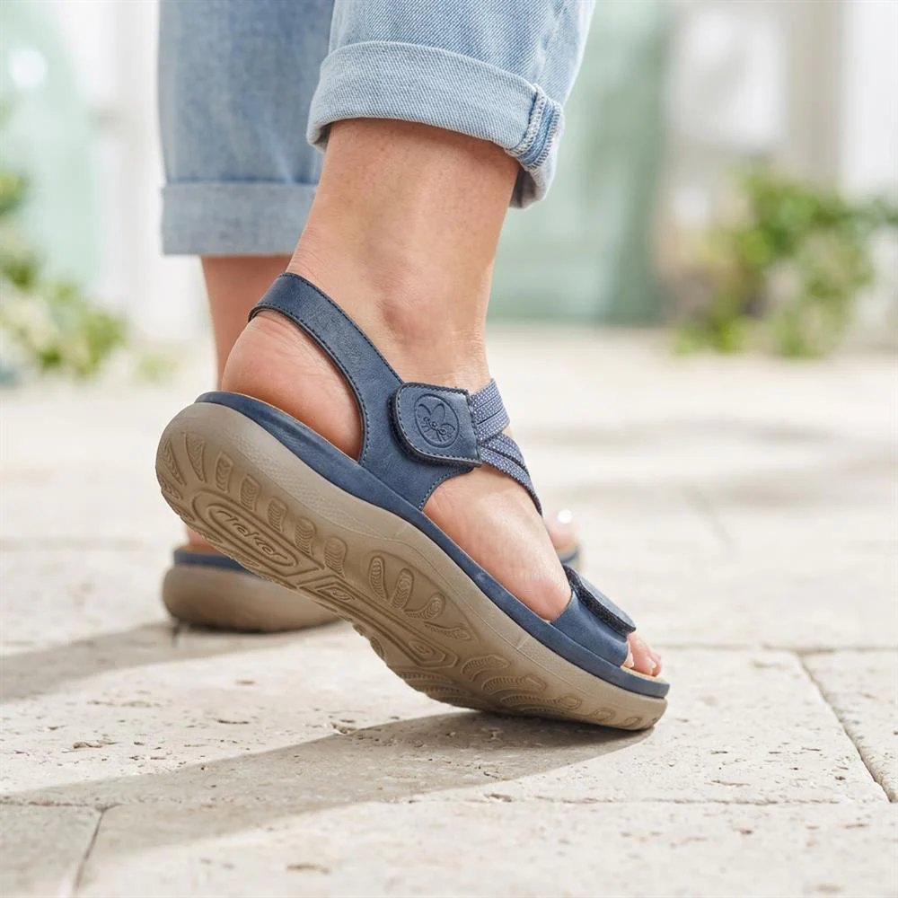Dual-Touch-Fasten Sandals - RKR41543 / 327 290 - Blue - Image 2