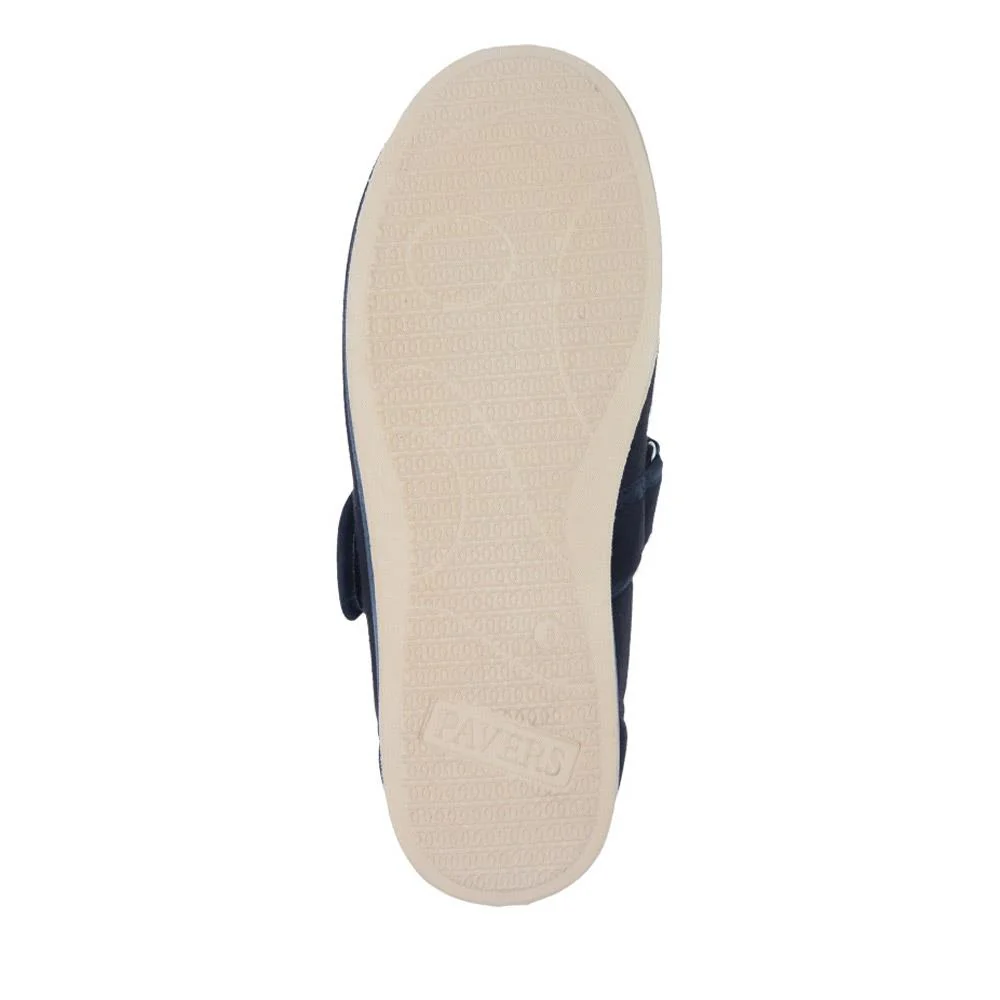 Dual Touch-Fasten Slippers - QING40028 / 326 482 - Black - Image 4