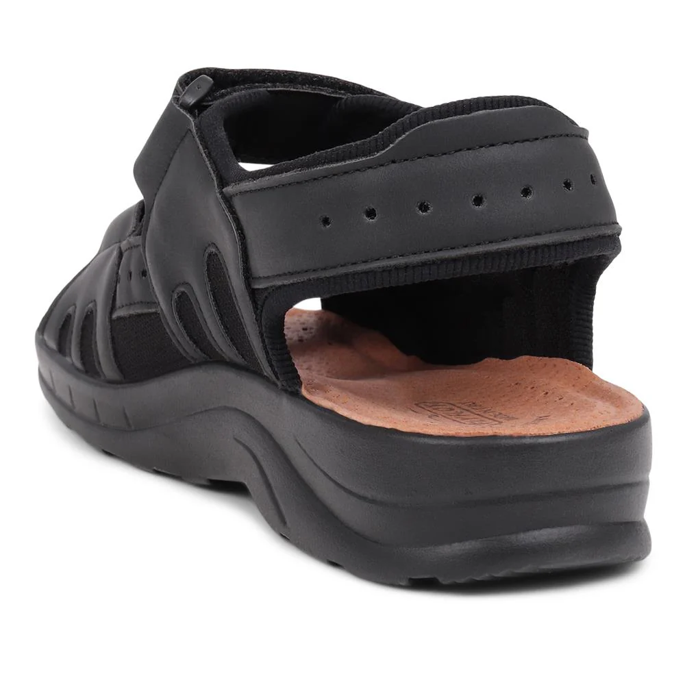 Dual-Touch-Fastening Sandals - FLY39099 / 324 767 - Black - Image 3
