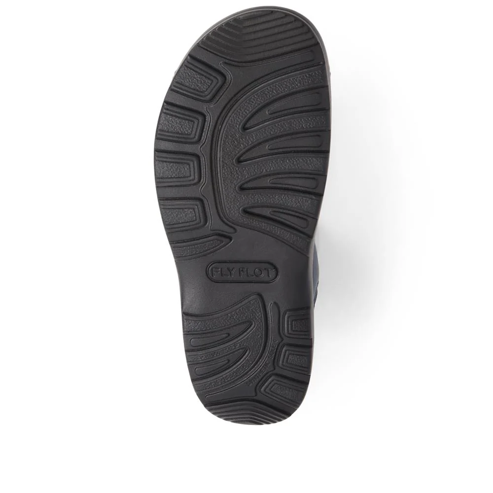 Dual-Touch-Fastening Sandals - FLY39099 / 324 767 - Navy - Image 4