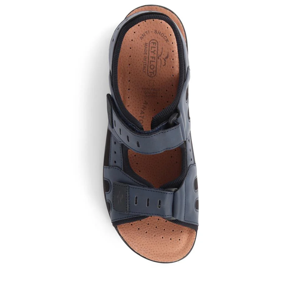 Dual-Touch-Fastening Sandals - FLY39099 / 324 767 - Navy - Image 6