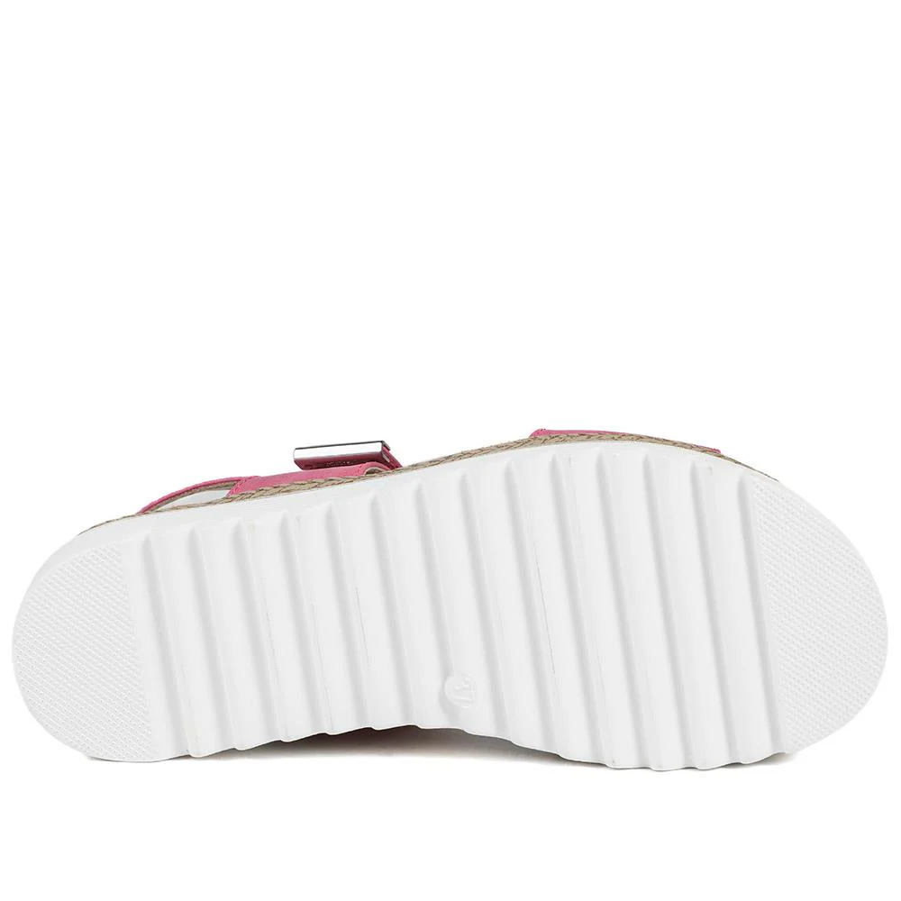 Dual Touch-Fastening Sandals - WBINS41055 / 327 235 - Pink - Image 6