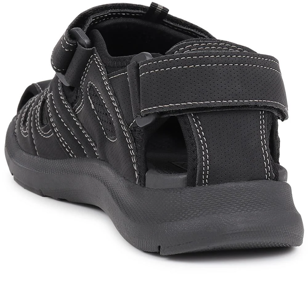 Dual Touch-Fastening Sandals - XIAM39003 / 325 673 - Black - Image 3
