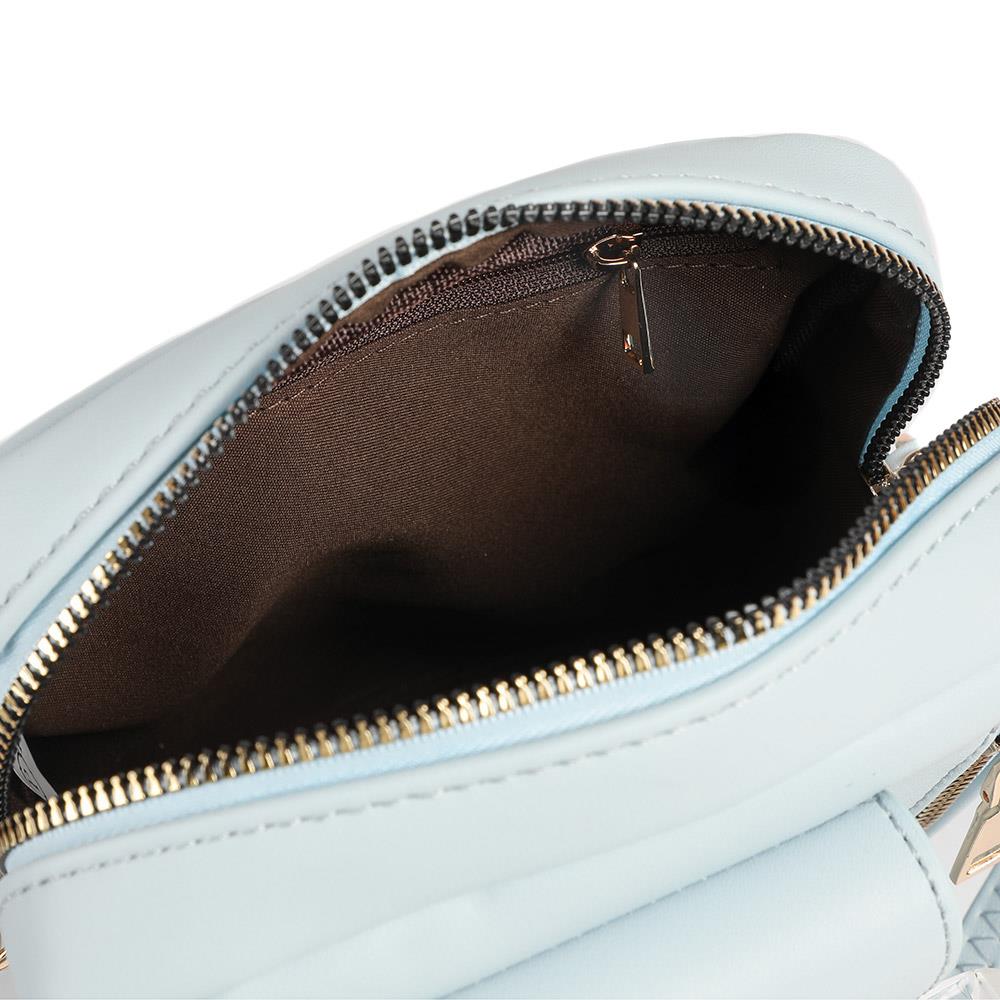 Dual-Zip Mini Handbag - PRETT42010 / 328 276 - Light Blue - Image 4