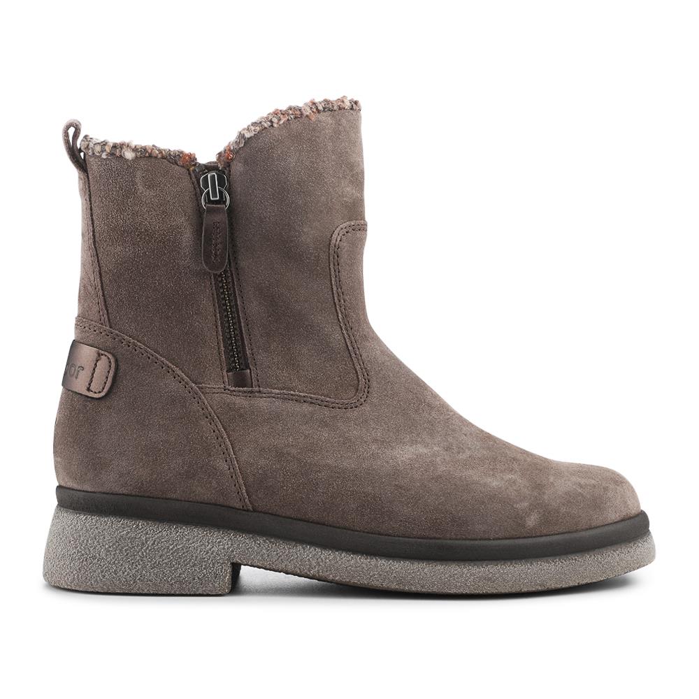 Duchess Gabor Wide Fit Leather Ankle Boots - GAB42521 / 327 886 - Taupe - Image 2