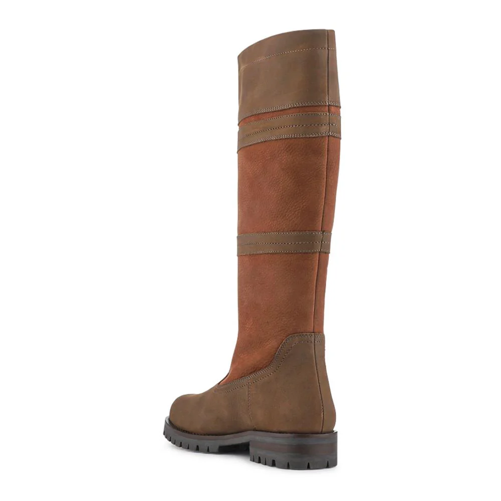 Eaden Leather Long Boot - EADEN / 327 889 - Tan - Image 3