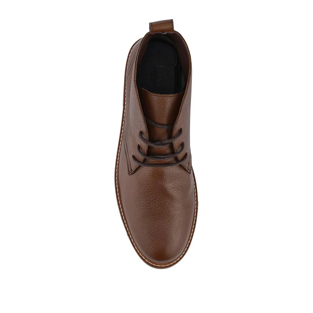 Earley Leather Chukka Boots - EARLEY / 328 359 - Chestnut - Image 4