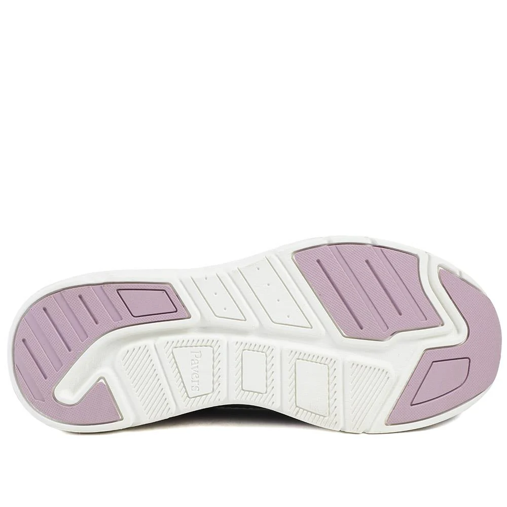 Easy Step In Comfort Wedge Shoes - BOJIE43018 / 329 291 - Navy - Image 6