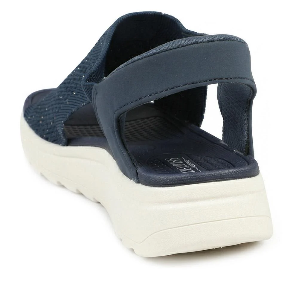 Easy Step In Stretch Fit Sandals - BOJIE43007 / 329 278 - Navy - Image 3