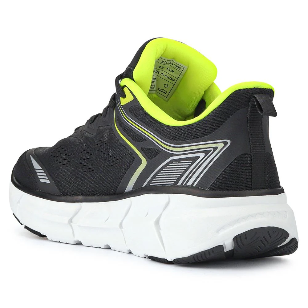 Easy Step In Wide Fit Memory Foam Trainers - BOJIE41008 / 326 944 - Black - Image 4