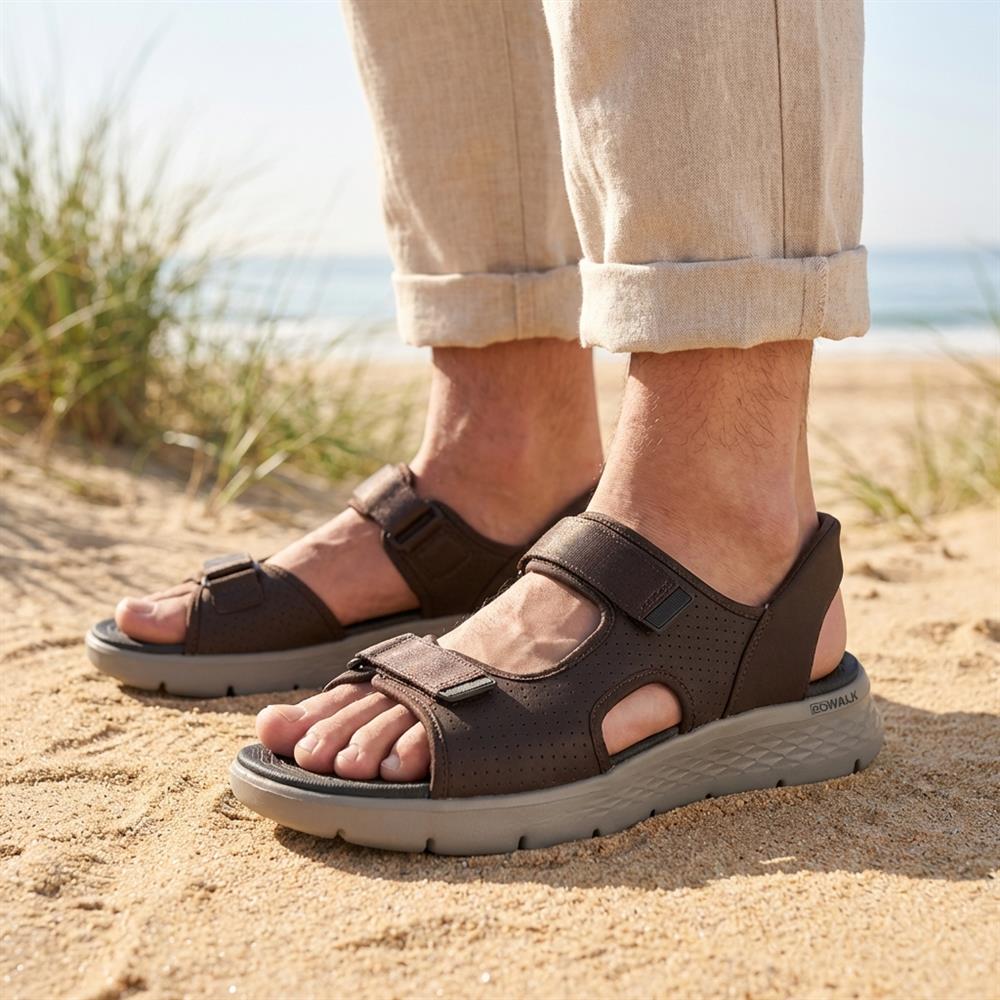 Skechers Slip-ins: GO WALK Flex SD - Easy Entry - SKE43068 / 328 896 - Brown - Image 2