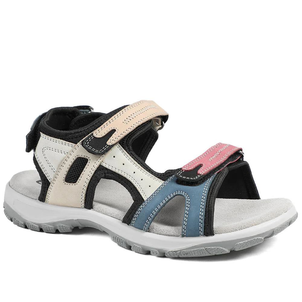 Easyfit Cella Extra Wide Fit Touch Fasten Sandals  - CELLA / 329 122 - Image 2