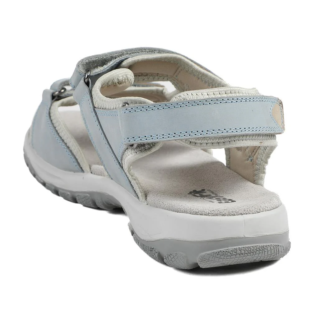Easyfit Cella Extra Wide Fit Touch Fasten Sandals - CELLA / 329 122 - Light Blue - Image 4