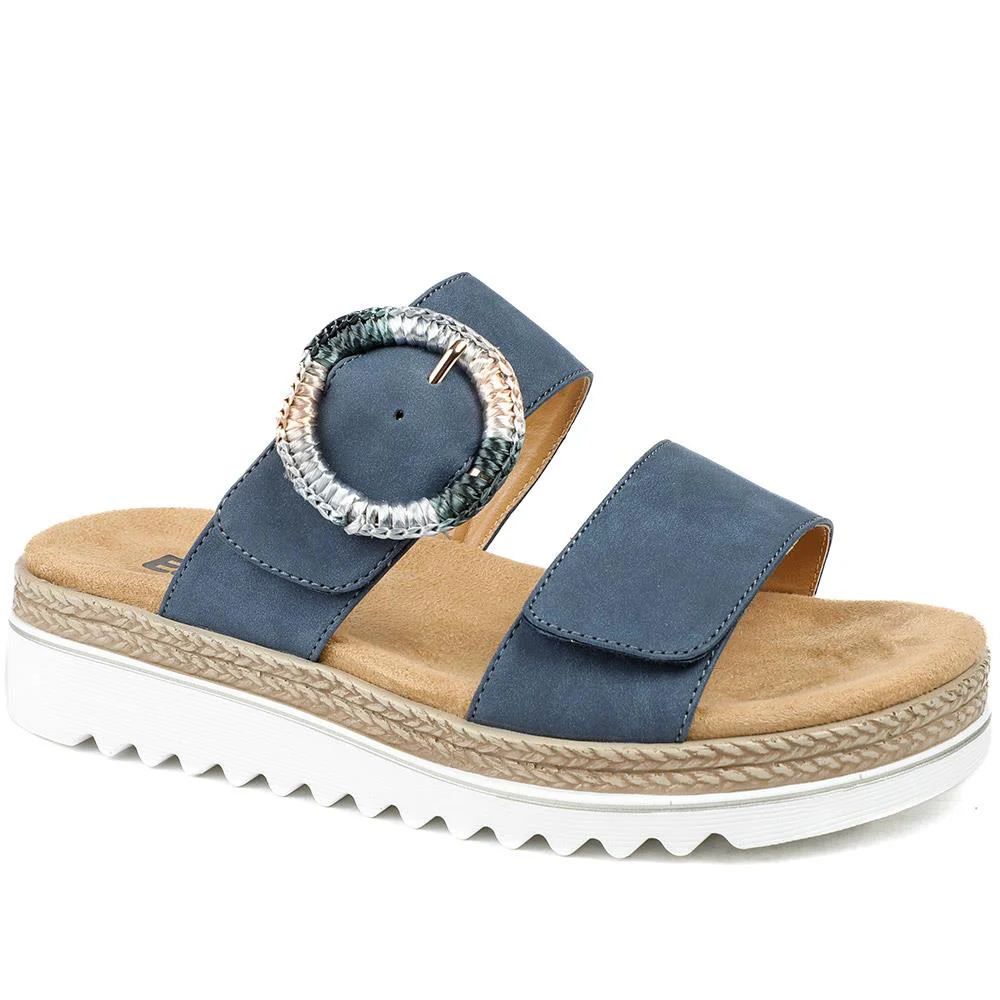 EasyFit Extra Wide Banca Sandals - BANCA / 329 265 - Image 2