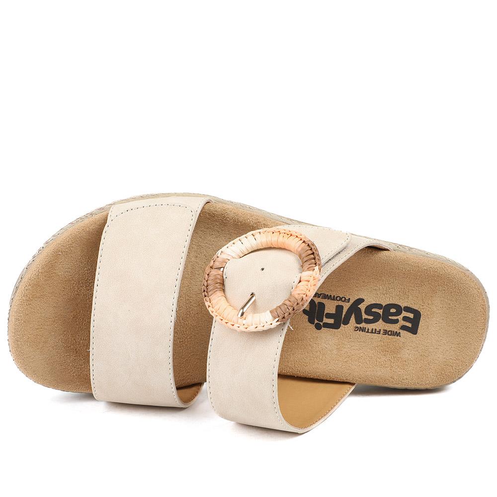 EasyFit Extra Wide Banca Sandals - BANCA / 329 265 - Beige - Image 4