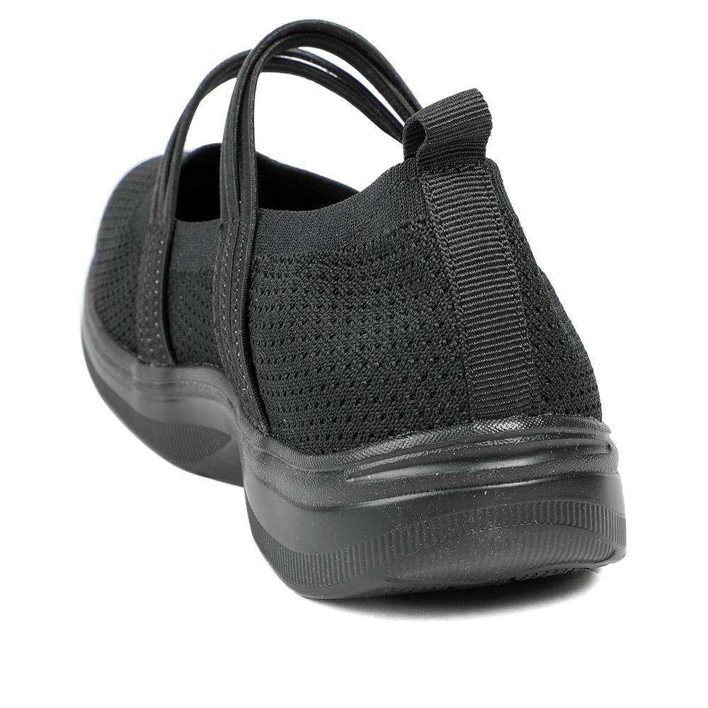 EasyFit Extra Wide Breathable Mary Janes - LALLA / 329 057 - Black - Image 4