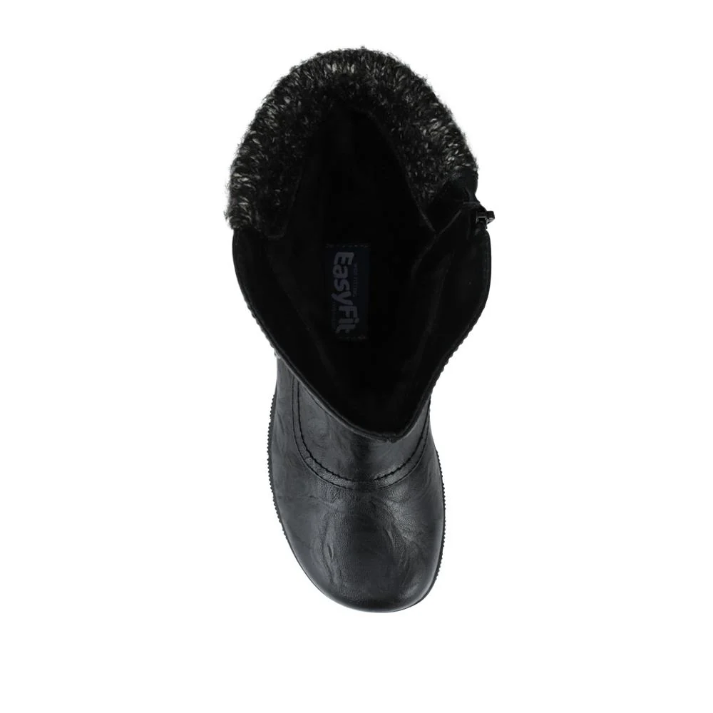EasyFit Extra Wide Buckle Boots - KYLEIGH / 328 469 - Black - Image 4