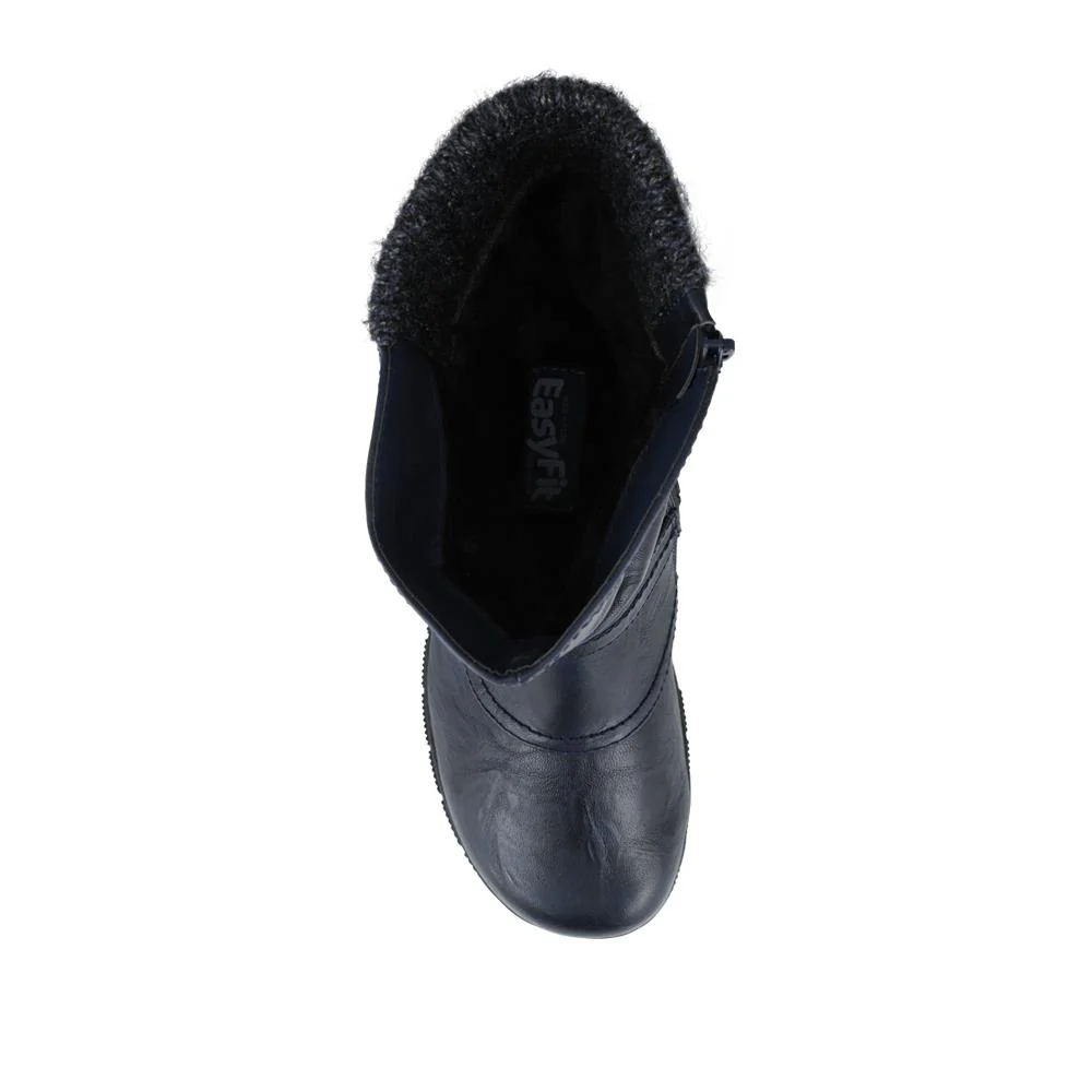 EasyFit Extra Wide Buckle Boots - KYLEIGH / 328 469 - Navy - Image 4