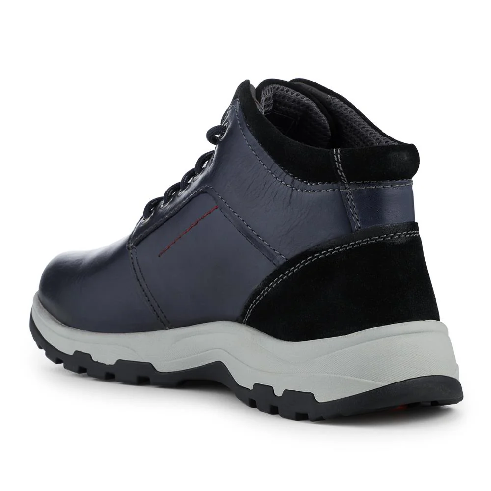 EasyFit Extra Wide Lace Up Boots - JOE / 328 141 - Navy - Image 3