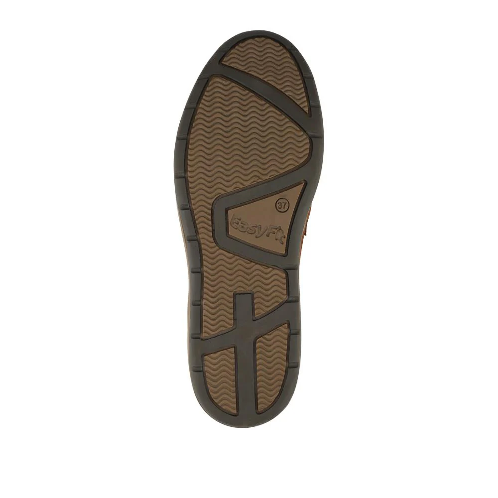 EasyFit Extra Wide Leather Penny Loafers - MINDY / 328 115 - Tan - Image 5