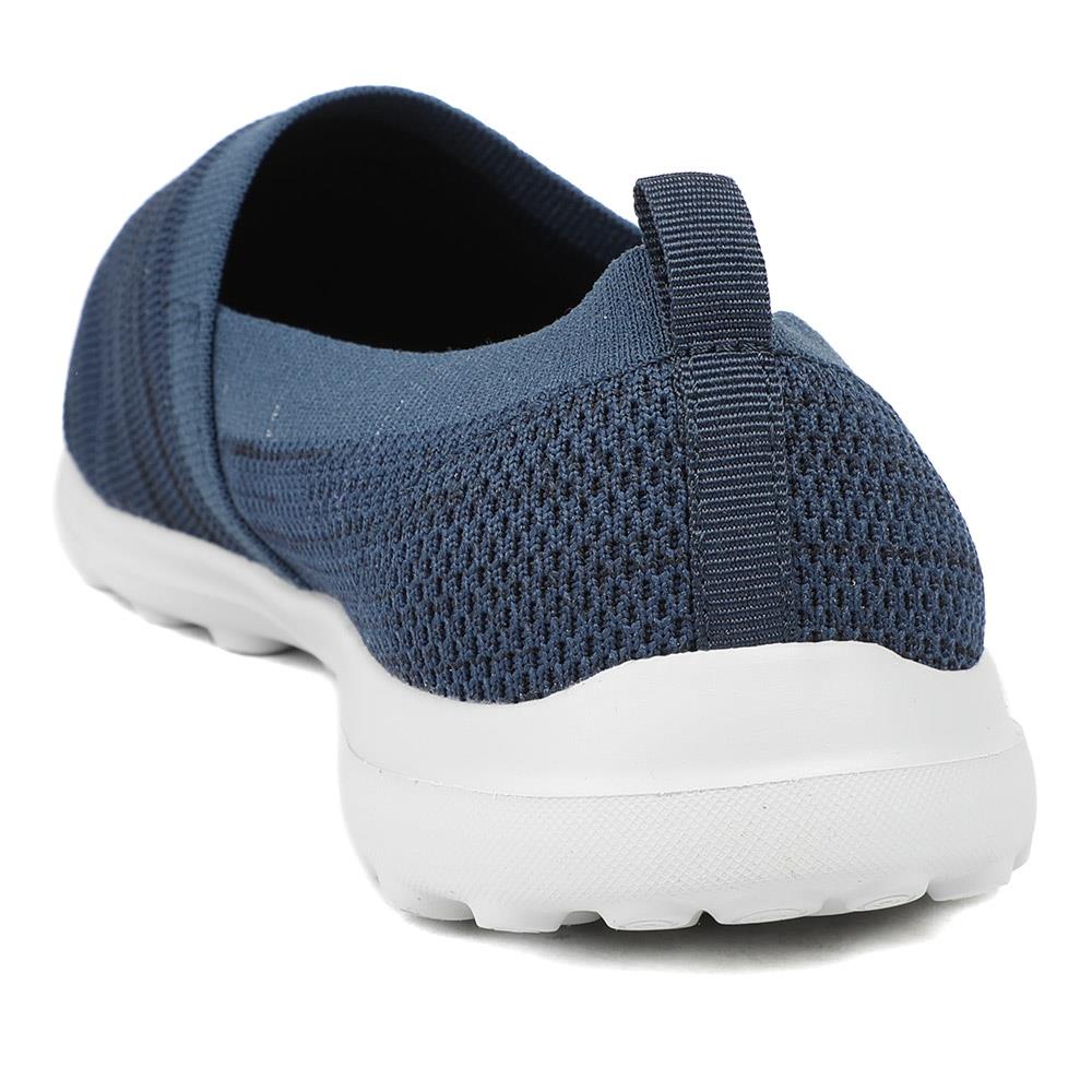 EasyFit Extra Wide Memory Foam Slip-Ons - JOVIE / 329 058 - Navy - Image 4