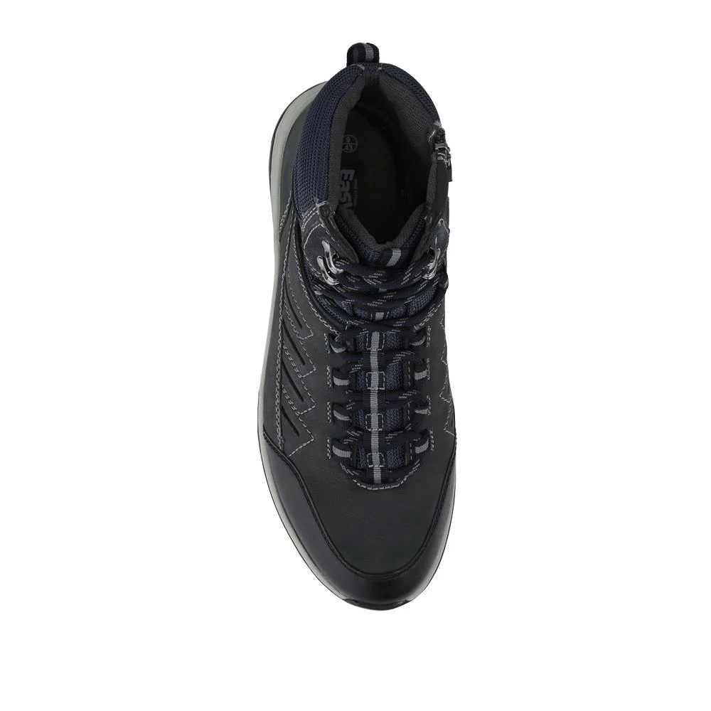 EasyFit Extra Wide Water Resistant Boots - CARL / 328 211 - Navy - Image 4