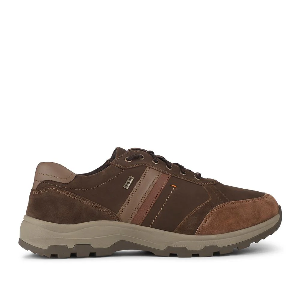 EasyFit Extra Wide Water Resistant Lace Up Shoes - ANTONY / 328 194 - Brown - Image 2