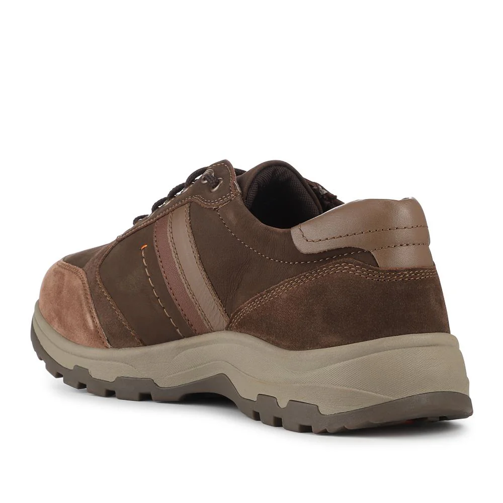 EasyFit Extra Wide Water Resistant Lace Up Shoes - ANTONY / 328 194 - Brown - Image 3