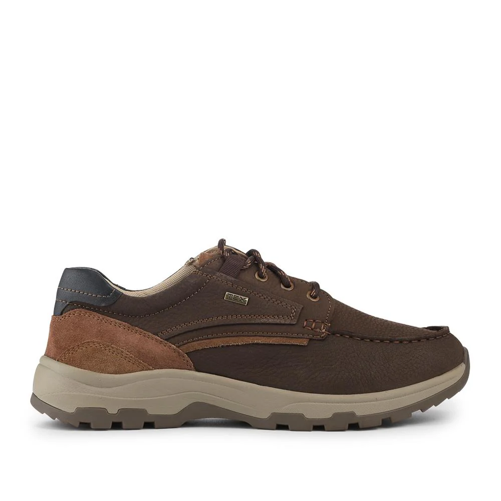 EasyFit Extra Wide Water Resistant Lace Up Shoes - MARTIN / 328 223 - Brown - Image 2